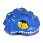 Η φωτογραφία δείχνει Ελαφρύ και κομψό, το κράνος Dino Y27 της Byox είναι ιδανικό για νέους ποδηλάτες που εκτιμούν την ασφάλεια και την άνεση.