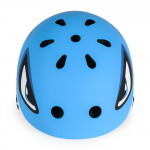 Η φωτογραφία δείχνει Με την ανθεκτική κατασκευή και τον μοντέρνο σχεδιασμό του, αυτό το κράνος έχει δημιουργηθεί για δραστήρια παιδιά και εφήβους που αγαπούν την κίνηση με ρόδες.