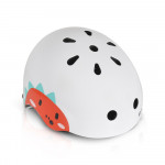 Η φωτογραφία δείχνει Με την ανθεκτική κατασκευή και τον μοντέρνο σχεδιασμό του, αυτό το κράνος έχει δημιουργηθεί για δραστήρια παιδιά και εφήβους που αγαπούν την κίνηση με ρόδες.