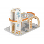 Η φωτογραφία δείχνει Ξεκινήστε μια διαστρική περιπέτεια με τον Ξύλινο Διαστημικό Σταθμό από την Tooky Toy! Αυτό το εντυπωσιακό σετ παιχνιδιού συνδυάζει τη διασκέδαση, τη φαντασία και το παιχνίδι ρόλων σε έναν μοναδικό κοσμικό κόσμο.