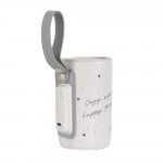 Ο φορητός θερμαντήρας μπιμπερό Thermo, Cangaroo λειτουργεί μέσω καλωδίου USB-C (Τύπου-C) και μπορεί να συνδεθεί σε αυτοκίνητο, power bank ή φορητό υπολογιστή.