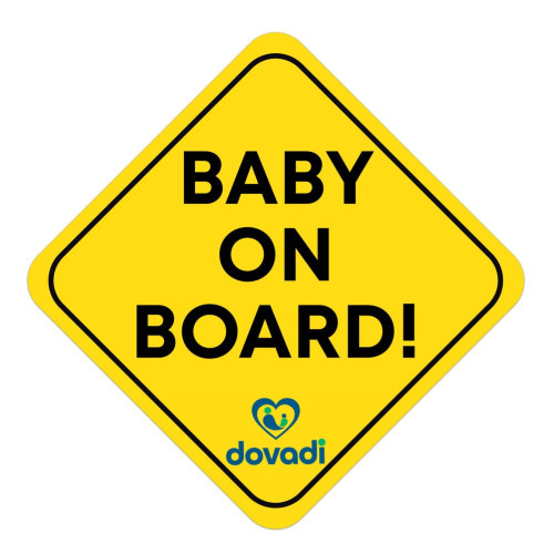 DOVADI ΕΞΩΤΕΡΙΚΟ ΑΥΤΟΚΟΛΛΗΤΟ BABY ON BOARD dovstibob