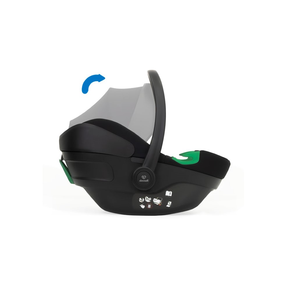 Η φωτογραφία δείχνει ΣΥΣΤΗΜΑ ΜΕΤΑΦΟΡΑΣ 3 ΣΕ 1 ΜΕ ΚΑΘΙΣΜΑ ΑΥΤΟΚΙΝΗΤΟΥ ΤΗΣ ΕΤΑΙΡΕΙΑΣ DOVADI.