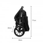 Dovadi Fly 2 σε 1 MIDNIGHT BLACK – Στυλ, άνεση & πρακτικότητα σε κάθε βόλταΓιατί να το επιλέξετεΤο πολυκαρότσι Dovadi Fly 2 σε 1 σε κομψό χρώμα MIDNIGHT BLACK είναι η ιδανική επιλογή για γονείς που αναζητούν μοντέρνο design, πρακτικές λύσεις και απόλυτη ασφάλεια.