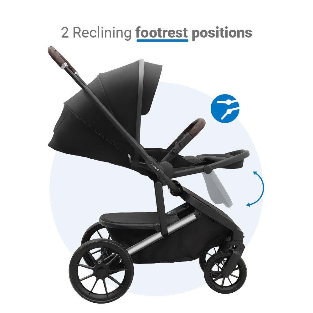 Dovadi Fly 2 σε 1 MIDNIGHT BLACK – Στυλ, άνεση & πρακτικότητα σε κάθε βόλταΓιατί να το επιλέξετεΤο πολυκαρότσι Dovadi Fly 2 σε 1 σε κομψό χρώμα MIDNIGHT BLACK είναι η ιδανική επιλογή για γονείς που αναζητούν μοντέρνο design, πρακτικές λύσεις και απόλυτη ασφάλεια.