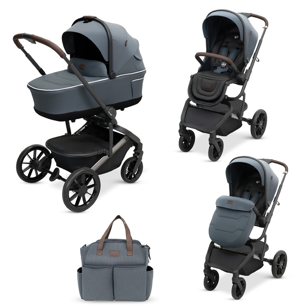 Η φωτογραφία δείχνει Dovadi Fly 2 σε 1&nbsp;NIGHT GREY&nbsp;– Στυλ, άνεση & πρακτικότητα σε κάθε βόλταΓιατί να το επιλέξετεΤο πολυκαρότσι Dovadi Fly 2 σε 1 σε κομψό χρώμα&nbsp;NIGHT GREY&nbsp;είναι η ιδανική επιλογή για γονείς που αναζητούν μοντέρνο design, πρακτικές λύσεις και απόλυτη ασφάλεια.