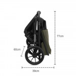 Η φωτογραφία δείχνει Dovadi Fly 3 σε 1 Forest Green – Στυλ, άνεση & πρακτικότητα σε κάθε βόλταΓιατί να το επιλέξετεΤο πολυκαρότσι Dovadi Fly 2 σε 1 σε κομψό χρώμα Forest Green είναι η ιδανική επιλογή για γονείς που αναζητούν μοντέρνο design, πρακτικές λύσεις και απόλυτη ασφάλεια.