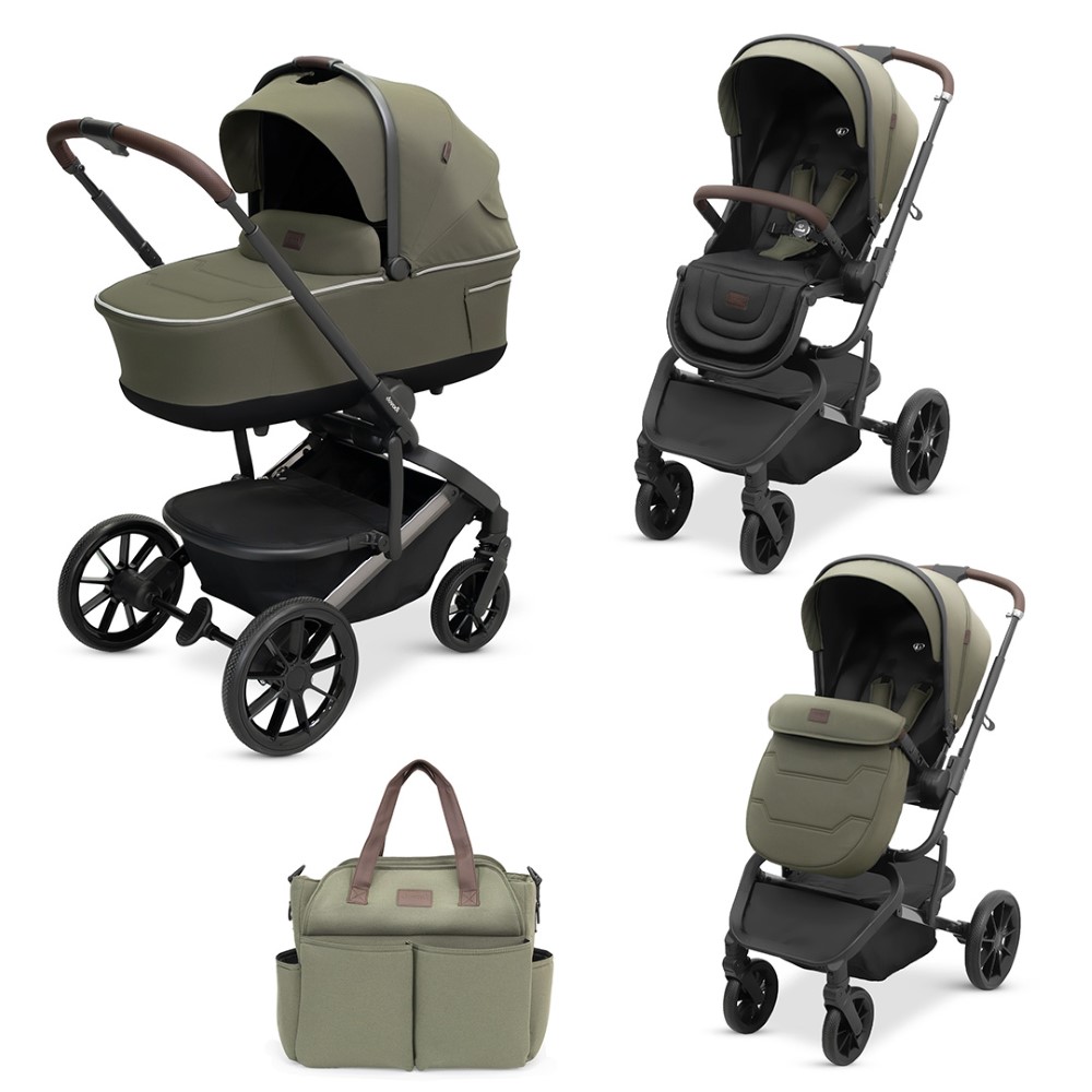 Dovadi Fly 2 σε 1 Forest Green – Στυλ, άνεση & πρακτικότητα σε κάθε βόλταΓιατί να το επιλέξετεΤο πολυκαρότσι Dovadi Fly 2 σε 1 σε κομψό χρώμα Forest Green είναι η ιδανική επιλογή για γονείς που αναζητούν μοντέρνο design, πρακτικές λύσεις και απόλυτη ασφάλεια.