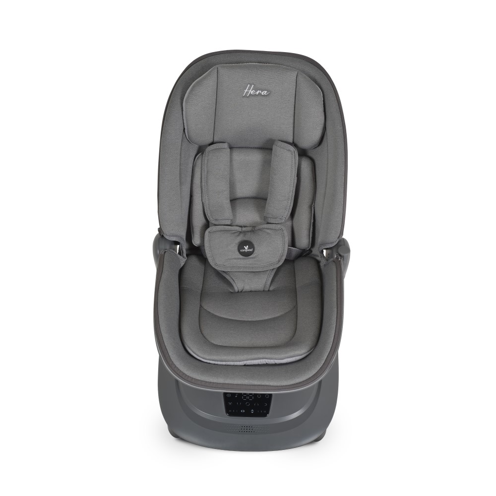 Η φωτογραφία δείχνει Χαρίστε στο μωρό σας άνεση, ασφάλεια και απαλό λίκνισμα με την κούνια Hera από την Cangaroo – μια μοντέρνα λύση που συνδυάζει στυλ, λειτουργικότητα και καινοτόμο τεχνολογία.