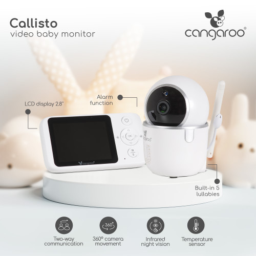 CANGAROO VIDEO BABY MONITOR CALLISTO 3800146272401