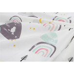 Βρεφικό κατωσέντονο κούνιας, διαστάσεων 70Χ140Χ15 cm, με λάστιχο.