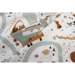 Βρεφικό κατωσέντονο κούνιας, διαστάσεων 70Χ140Χ15 cm, με λάστιχο.