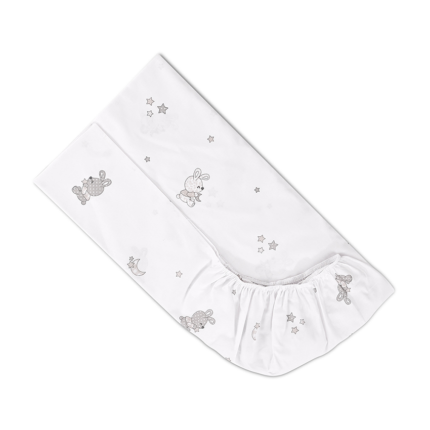 LORELLI ΣΕΝΤΟΝΙ ΜΕ ΛΑΣΤΙΧΟ ΣΕ ΔΙΑΣΤΑΣΕΙΣ 70/140 +15CMΣΥΝΘΕΣΗ: 100% ΒΑΜΒΑΚΙ