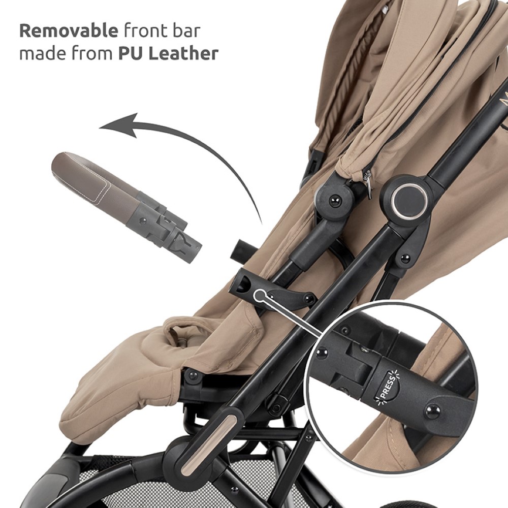 Η φωτογραφία δείχνει ΚΑΡΟΤΣΙ ΒΟΛΤΑΣ ΤΗΣ ΕΤΑΙΡΕΙΑΣ LORELLI ΜΕ ΑΥΤΟΜΑΤΟ ΚΛΕΙΣΙΜΟ ΚΑΙ 360' ΠΕΡΙΣΤΡΕΦΟΜΕΝΟ ΚΑΘΙΣΜΑ.