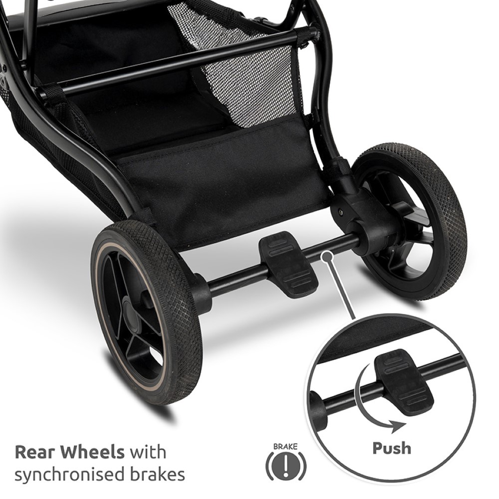 Η φωτογραφία δείχνει ΚΑΡΟΤΣΙ ΒΟΛΤΑΣ ΤΗΣ ΕΤΑΙΡΕΙΑΣ LORELLI ΜΕ ΑΥΤΟΜΑΤΟ ΚΛΕΙΣΙΜΟ ΚΑΙ 360' ΠΕΡΙΣΤΡΕΦΟΜΕΝΟ ΚΑΘΙΣΜΑ.