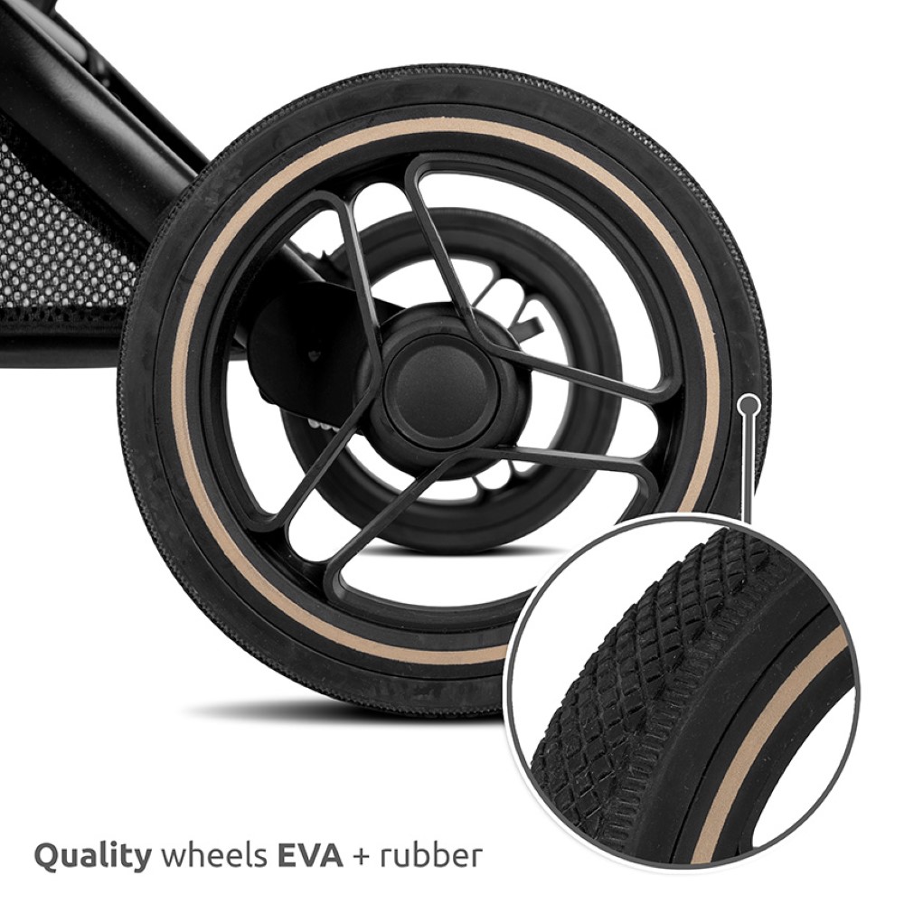 Η φωτογραφία δείχνει ΚΑΡΟΤΣΙ ΒΟΛΤΑΣ ΤΗΣ ΕΤΑΙΡΕΙΑΣ LORELLI ΜΕ ΑΥΤΟΜΑΤΟ ΚΛΕΙΣΙΜΟ ΚΑΙ 360' ΠΕΡΙΣΤΡΕΦΟΜΕΝΟ ΚΑΘΙΣΜΑ.