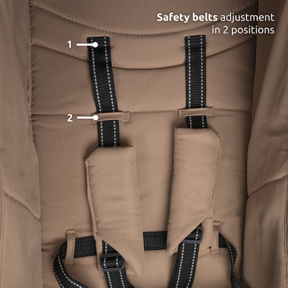 Η φωτογραφία δείχνει ΚΑΡΟΤΣΙ ΒΟΛΤΑΣ ΤΗΣ ΕΤΑΙΡΕΙΑΣ LORELLI ΜΕ ΑΥΤΟΜΑΤΟ ΚΛΕΙΣΙΜΟ ΚΑΙ 360' ΠΕΡΙΣΤΡΕΦΟΜΕΝΟ ΚΑΘΙΣΜΑ.