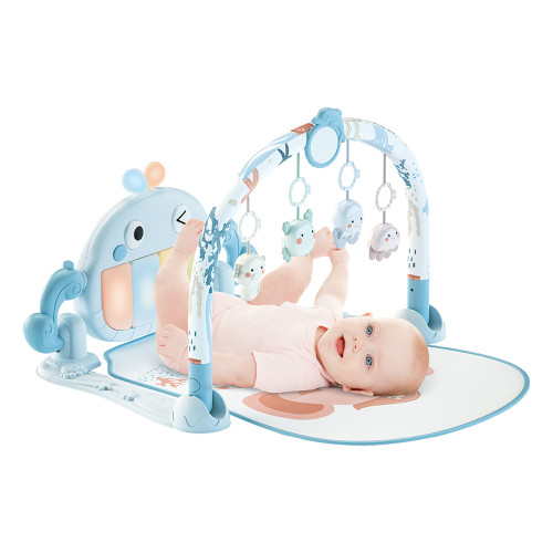 BEBE STARS ΓΥΜΝΑΣΤΗΡΙΟ PIANO WHALE BLUE 100-203
