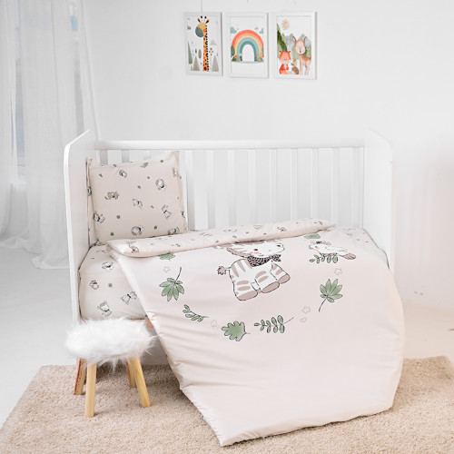 LORELLI ΣΕΤ ΠΡΟΙΚΑΣ ΜΩΡΟΥ 5 ΤΕΜ 140/70 COSY JUNGLE BEIGE 10420066801