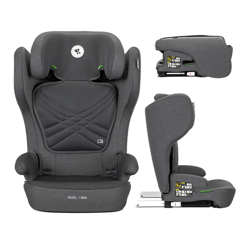 LORELLI ΑΝΑΔΙΠΛΟΥΜΕΝΟ ΚΑΘΙΣΜΑ ΑΥΤΟΚΙΝΗΤΟΥ ISOFIX i-SIZE 100-150CM RIGEL GREY 10072112604