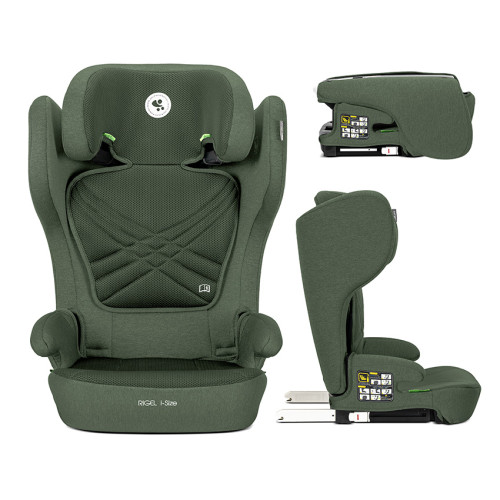 LORELLI ΑΝΑΔΙΠΛΟΥΜΕΝΟ ΚΑΘΙΣΜΑ ΑΥΤΟΚΙΝΗΤΟΥ ISOFIX i-SIZE 100-150CM RIGEL GREEN 10072112602