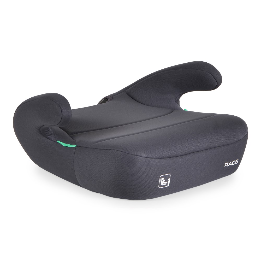 Η φωτογραφία δείχνει Το παιδικό κάθισμα αυτοκινήτου Race της Moni έχει σχεδιαστεί για παιδιά με ύψος μεταξύ 100 και 150 cm και έχει αναπτυχθεί σύμφωνα με το τελευταίο πρότυπο ασφαλείας R129/i-Size.
