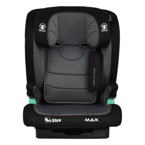 BEBE STARS ΚΑΘΙΣΜΑ ΑΥΤΟΚΙΝΗΤΟΥ MAX ISOFIX I-SIZE 100-150cm GREY 936-186