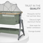 KIKKA BOO NANNA 2 ένα πρακτικό και κομψό λίκνο σχεδιασμένο να παρέχει ασφάλεια και άνεση στα νεογέννητα, προσφέροντας παράλληλα ευκολία στους γονείς.