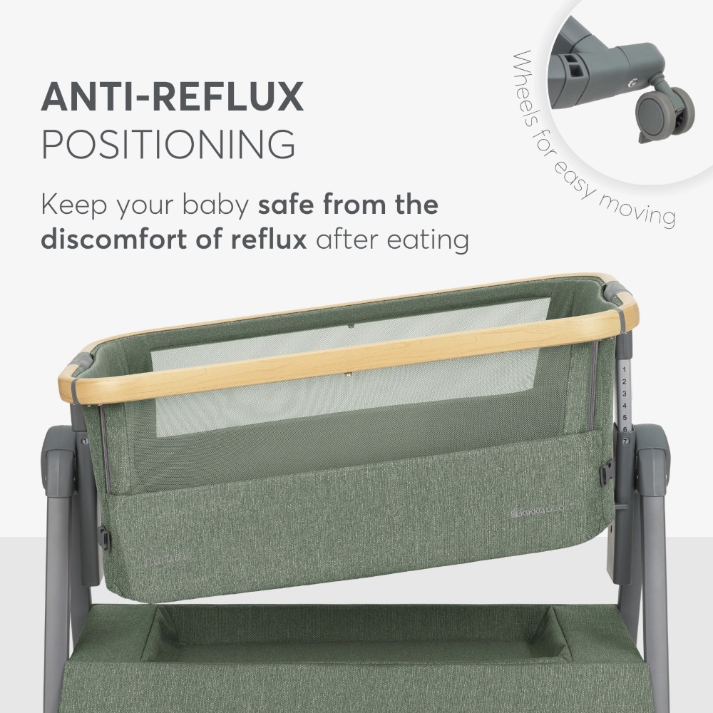 KIKKA BOO NANNA 2 ένα πρακτικό και κομψό λίκνο σχεδιασμένο να παρέχει ασφάλεια και άνεση στα νεογέννητα, προσφέροντας παράλληλα ευκολία στους γονείς.