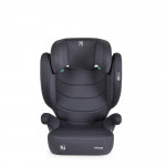 Η φωτογραφία δείχνει Το κάθισμα αυτοκινήτου i-Race της Moni έχει σχεδιαστεί για παιδιά με ύψος από 100 έως 150 cm, σύμφωνα με το τελευταίο πρότυπο ασφαλείας R129/i-Size.