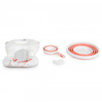 Η φωτογραφία δείχνει Πτυσσόμενο σετ μπάνιου για μωρά Balena από την Cangaroo – στυλ, άνεση και ασφάλεια από την πρώτη κιόλας μέρα!Σχεδιασμένο προσεκτικά για να καλύπτει τις ανάγκες της σύγχρονης οικογένειας, το σετ Balena από την Moni μετατρέπει το καθημερινό μπάνιο σε μια εύκολη, ευχάριστη και άνετ