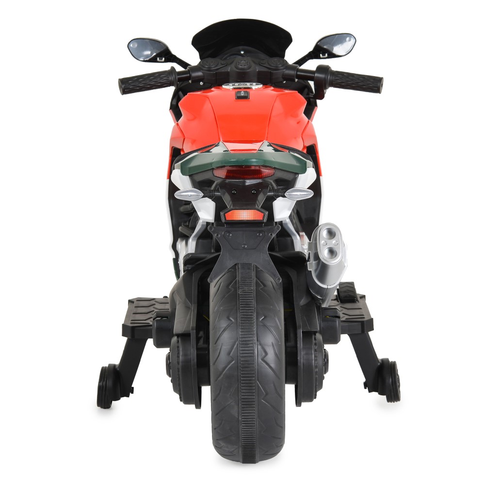 Η φωτογραφία δείχνει Moni, Παιδική Ηλεκτρική Μοτοσικλέτα Surfer για Παιδιά – Για Μικρούς που Αναζητούν την Περιπέτεια!Χαρίστε στο παιδί σας τον ενθουσιασμό της ελευθερίας και του ενθουσιασμού με την Surfer – μια κομψή, ισχυρή και απόλυτα ασφαλή ηλεκτρική μοτοσικλέτα, ειδικά σχεδιασμένη για παιδιά ηλ