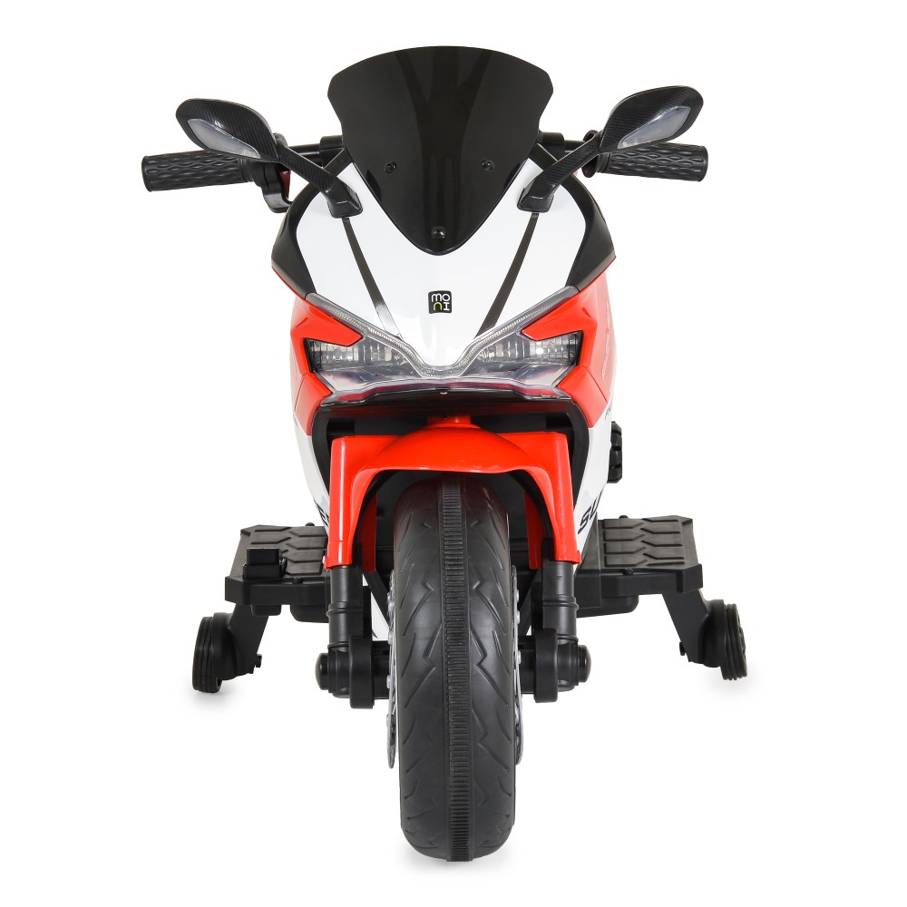 Η φωτογραφία δείχνει Moni, Παιδική Ηλεκτρική Μοτοσικλέτα Surfer για Παιδιά – Για Μικρούς που Αναζητούν την Περιπέτεια!Χαρίστε στο παιδί σας τον ενθουσιασμό της ελευθερίας και του ενθουσιασμού με την Surfer – μια κομψή, ισχυρή και απόλυτα ασφαλή ηλεκτρική μοτοσικλέτα, ειδικά σχεδιασμένη για παιδιά ηλ