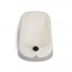 Η φωτογραφία δείχνει Η βάση στήριξης μπάνιου Havana συνδυάζει όλα όσα χρειάζεστε για μια ήρεμη και ευχάριστη εμπειρία μπάνιου για το μωρό σας.