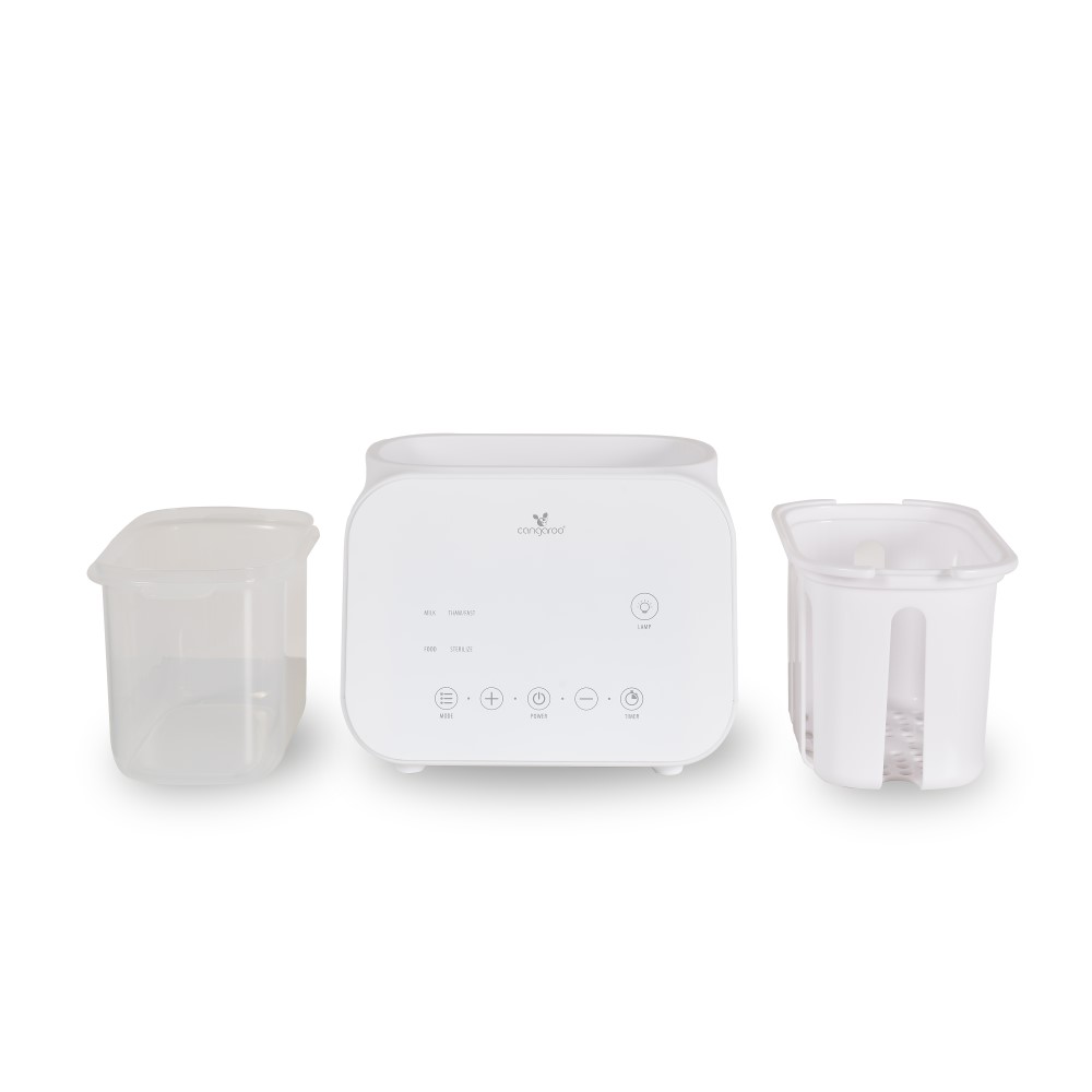 Η φωτογραφία δείχνει Θερμαντήρας μπιμπερό Tummy 4 σε 1 – μια πολυλειτουργική λύση για γονείς που φροντίζουν το μωρό σας.