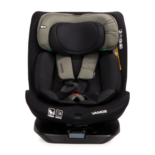 MONI ΚΑΘΙΣΜΑ ΑΥΤΟΚΙΝΗΤΟΥ ISOFIX 40-150CM VAMOS MILITARY GREEN 3801005153183