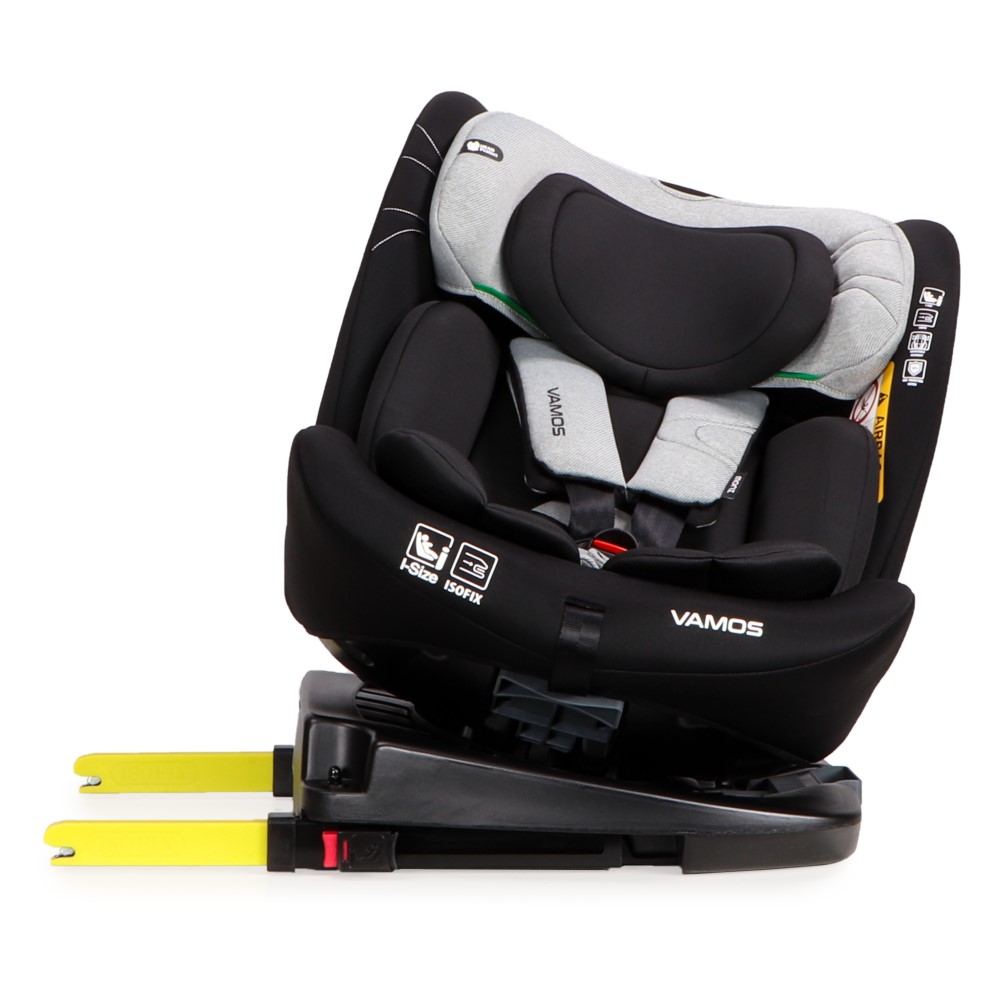 Η φωτογραφία δείχνει Χαρίστε στο παιδί σας ένα ασφαλές και άνετο ταξίδι με το κάθισμα αυτοκινήτου Vamos της Moni.