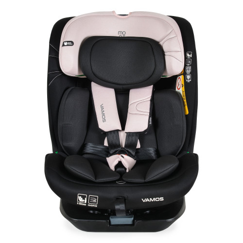 MONI ΚΑΘΙΣΜΑ ΑΥΤΟΚΙΝΗΤΟΥ ISOFIX 40-150CM VAMOS BABY PINK 3801005153190