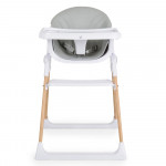 Η φωτογραφία δείχνει Η παιδική καρέκλα φαγητού Almond της Cangaroo είναι μια πρακτική αλλά και κομψή λύση για το παιδί σας.