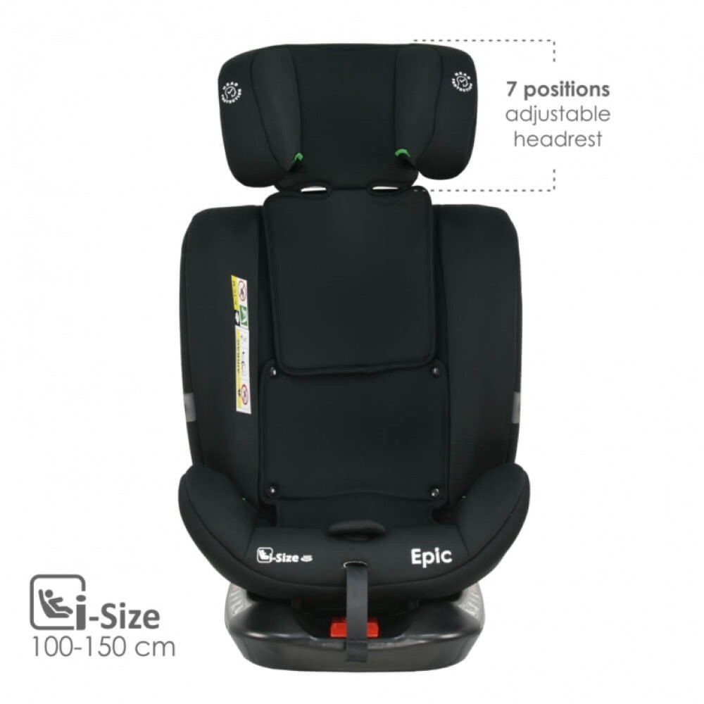 Η φωτογραφία δείχνει Το κάθισμα αυτοκινήτου Epic είναι το νέο κάθισμα της Bebe Stars, το οποίο ήρθε για να σας συνεπάρει! Η πρόοδος της τεχνολογίας προσφέρει νέες λύσεις συνεχώς.