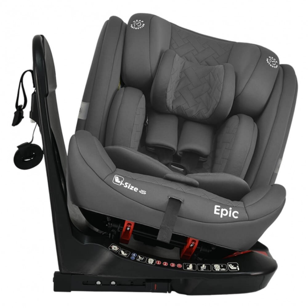 Η φωτογραφία δείχνει Το κάθισμα αυτοκινήτου Epic είναι το νέο κάθισμα της Bebe Stars, το οποίο ήρθε για να σας συνεπάρει! Η πρόοδος της τεχνολογίας προσφέρει νέες λύσεις συνεχώς.