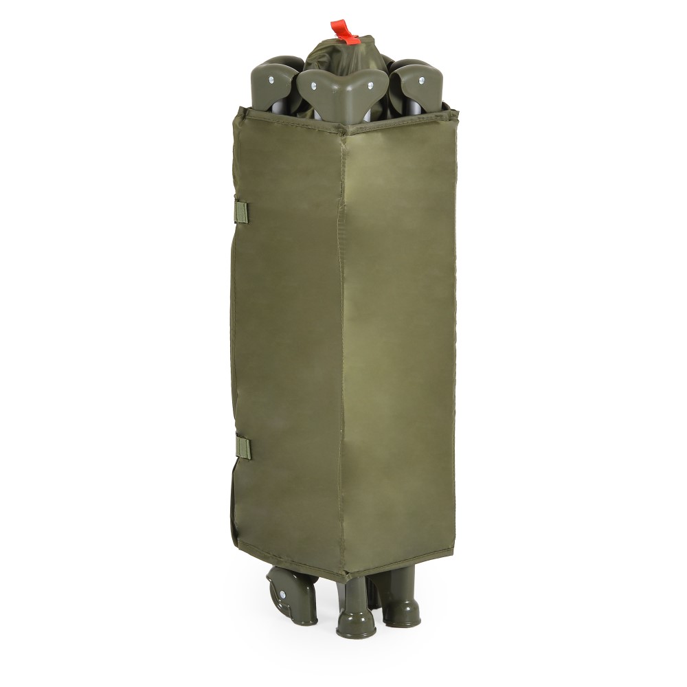 Η φωτογραφία δείχνει Η πτυσσόμενη κούνια Uno της Moni συνδυάζει κομψό σχεδιασμό και λειτουργικότητα για να παρέχει ένα ασφαλές και άνετο περιβάλλον για ύπνο και παιχνίδι – τόσο στο σπίτι όσο και κατά τη διάρκεια ταξιδιού.