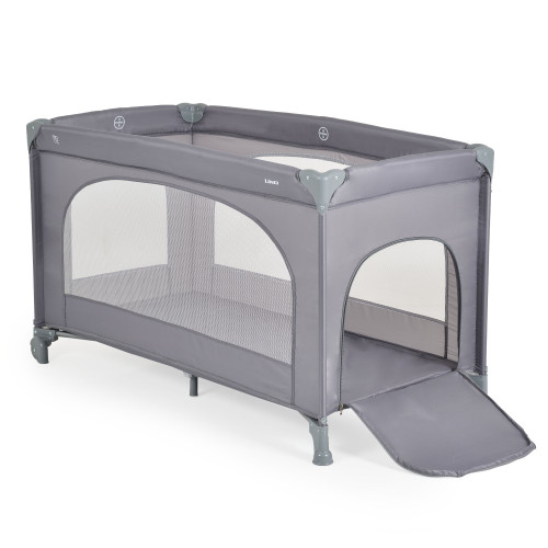 CANGAROO ΠΑΡΚΟΚΡΕΒΑΤΟ 1 ΕΠΙΠΕΔΟΥ UNO GREY 3801005210268