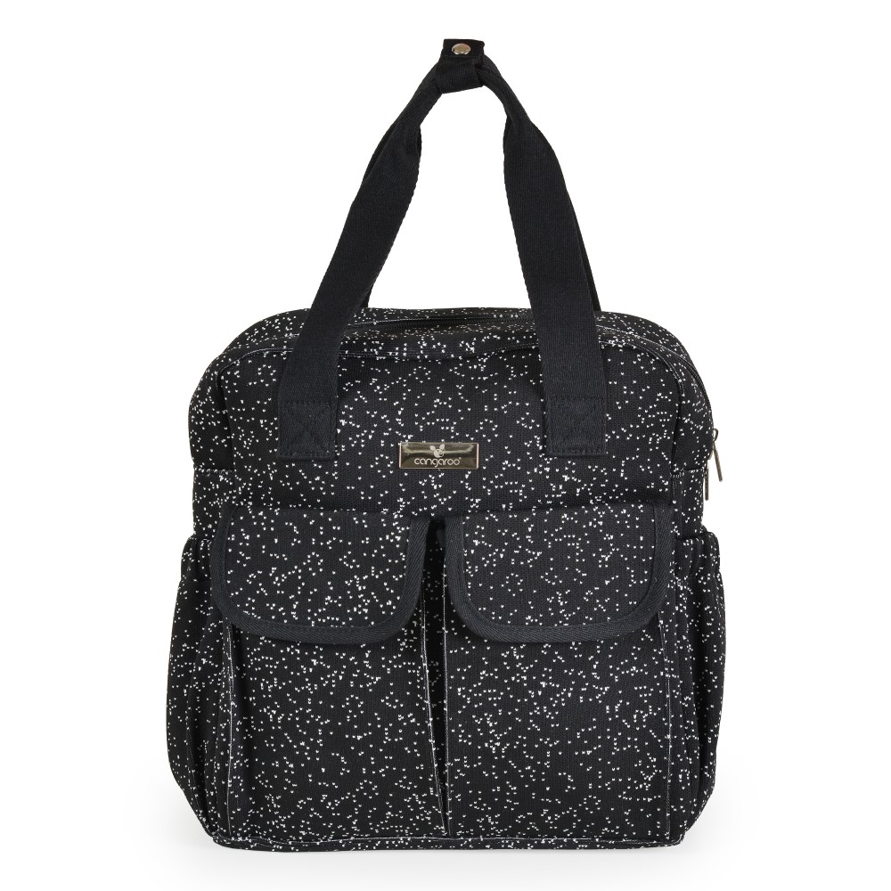 Η φωτογραφία δείχνει Η πολυλειτουργική τσάντα Mivida της Cangaroo συνδυάζει την άνεση με τον μοντέρνο σχεδιασμό.