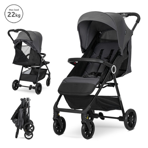 LORELLI ΑΝΑΔΙΠΛΟΥΜΕΝΟ ΚΑΡΟΤΣΙ ΒΟΛΤΑΣ NOIR GREY 10022092502