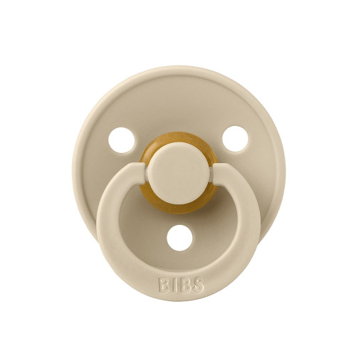 BIBS ΠΙΠΙΛΑ COLOUR – VANILLA – ΣΤΡΟΓΓΥΛΗ No1