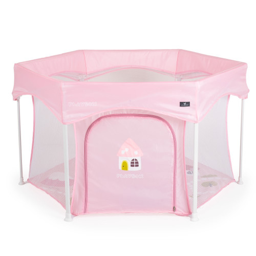 CANGAROO ΠΑΡΚΟ ΠΟΛΥΓΩΝΟ PLAYBOX PINK 3801005210220