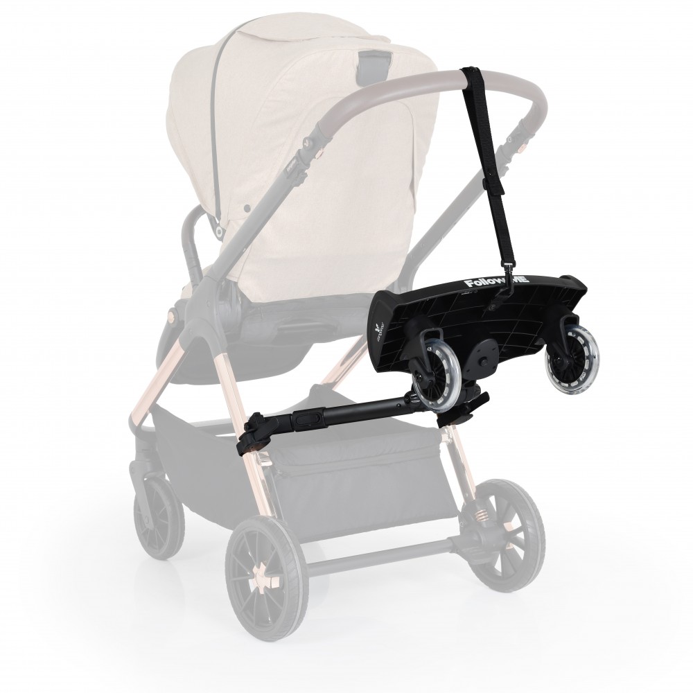 Universal buggy boars για δεύτερο παιδί, προσαρμόσιμο σε σχεδόν όλους τους τύπους καροτσιών.
