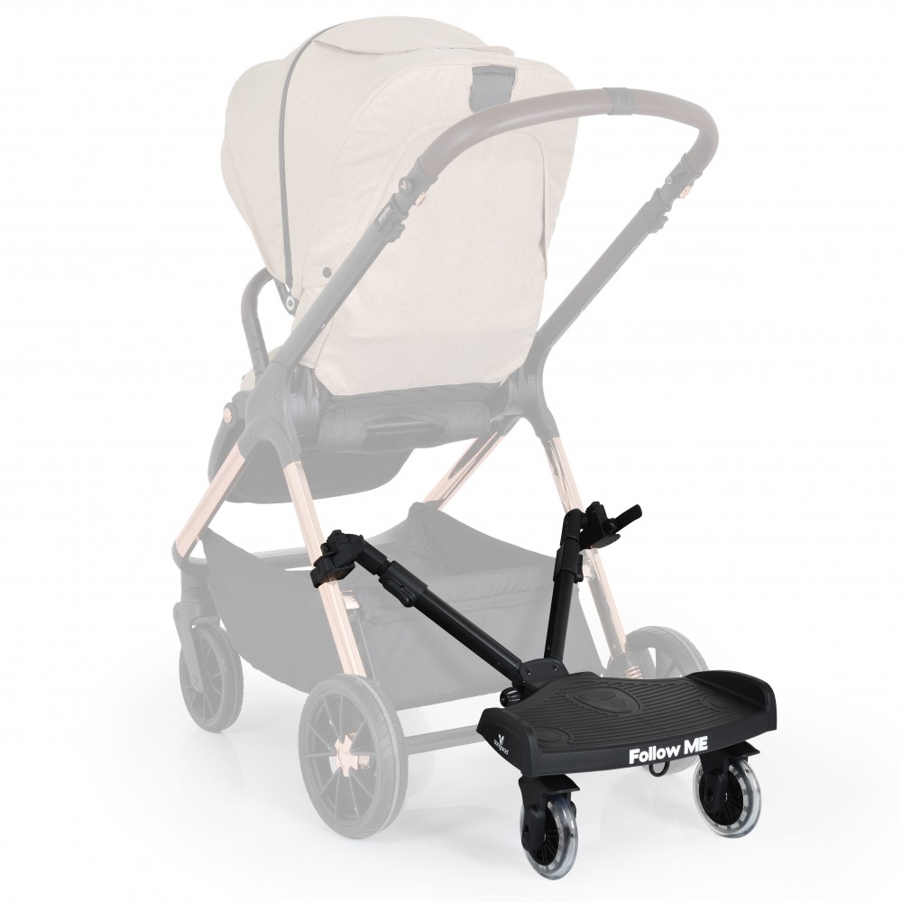 Universal buggy boars για δεύτερο παιδί, προσαρμόσιμο σε σχεδόν όλους τους τύπους καροτσιών.