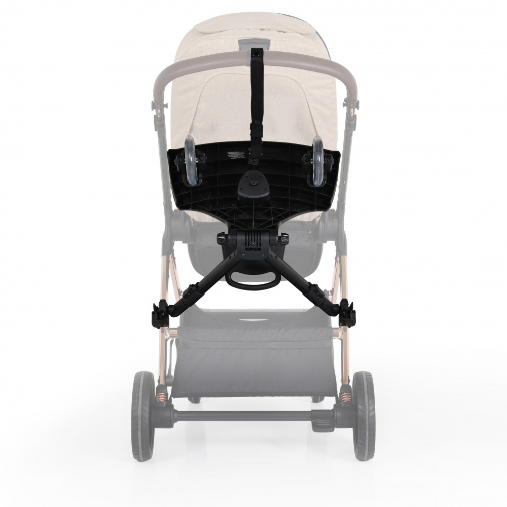 Τρέιλερ καροτσιού με κάθισμα για το δεύτερο παιδί εύκολα προσαρμόσιμο σχεδόν σε όλους τους τύπους καροτσιών.